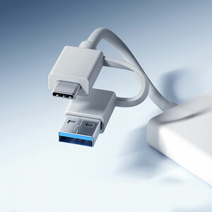 هاب دو سر چهار پورت USB 3.0 شیائومی مدل XMSTFXQ01YM