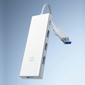 هاب دو سر چهار پورت USB 3.0 شیائومی مدل XMSTFXQ01YM
