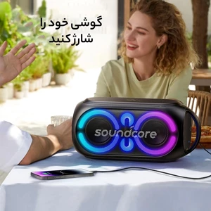 اسپیکر چمدانی بلوتوثی انکر SoundCore Rave Party 2 مدل A3399 توان 120 وات