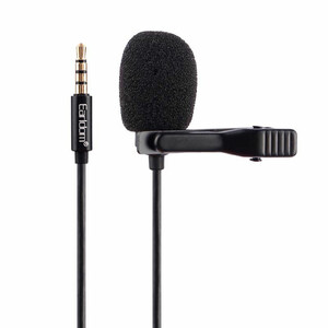 میکروفون یقه ای 3.5 میلیمتری ارلدام مدل E34 طول 2 متر