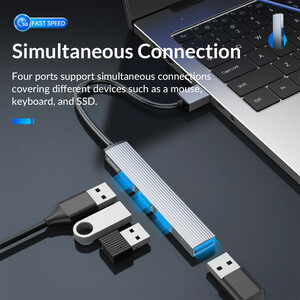 هاب USB 3.0 چهار پورت اوریکو مدل AH-A13