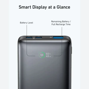 پاوربانک انکر مدل PowerCore Select A1249 ظرفیت 10000 میلی آمپر توان 25 وات