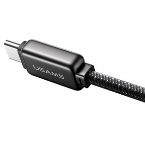 کابل شارژ USB-C به USB-C یوسمز مدل SJ744  طول 1.2 متر توان 100 وات