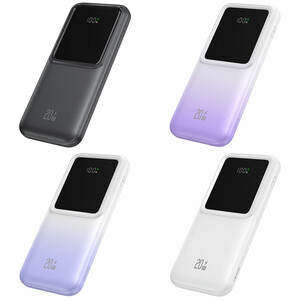 پاوربانک یوسمز مدل CD193 ظرفیت 10000 توان 22.5 وات با کابل متصل
