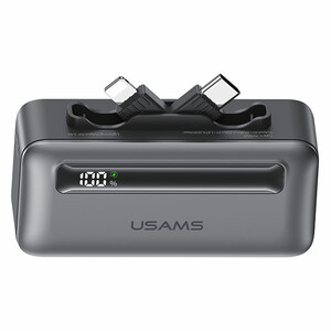 پاوربانک یوسمز مدل CD233 ظرفیت 4500 توان 20 وات با کابل متصل