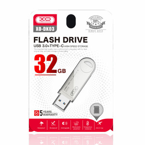 فلش مموری USB 3.0 ایکس او مدل DK03 ظرفیت 32 گیگابایت