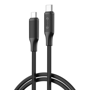کابل شارژ USB-C به USB-C ایکس او NB-Q265B طول 1 متر توان 60 وات