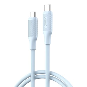 کابل شارژ USB-C به USB-C ایکس او NB-Q265B طول 1 متر توان 60 وات