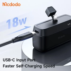 پاوربانک لایتنینگ مک دودو مدل MC-628 ظرفیت 5000 میلی آمپر ساعت 20 وات
