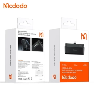 پاوربانک لایتنینگ مک دودو مدل MC-628 ظرفیت 5000 میلی آمپر ساعت 20 وات