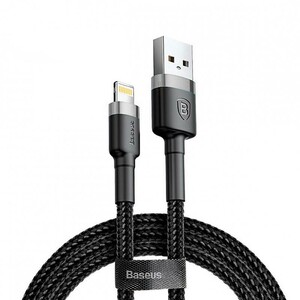 کابل شارژ USB به لایتنینگ بیسوس مدل Cafule CALKLF-CG1 طول 2 متر توان 1.5 آمپر