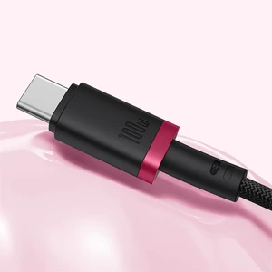 کابل شارژ USB-C به USB-C بیسوس مدل Dura P10377803U01-01 طول 1 متر توان 100 وات