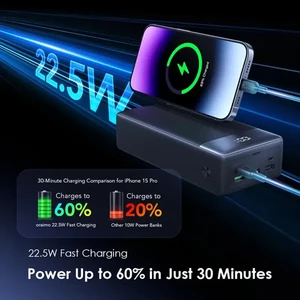 پاوربانک اورایمو مدل OPB-7400Q ظرفیت 40000 میلی آمپر توان 22.5 وات