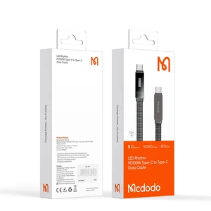 کابل شارژ USB-C به USB-C مک دودو مدل CA-447 طول 1.2 متر توان 100 وات