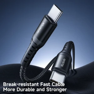 کابل شارژ USB-C به USB-C مک دودو مدل CA-564 طول 1 متر توان 60 وات