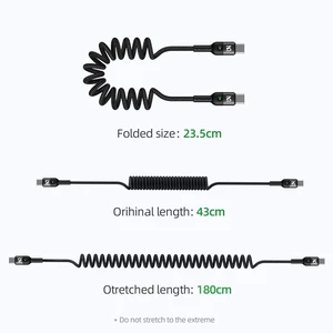 کابل شارژ USB-C به USB-C مک دودو مدل CA-786 طول 1.8 متر توان 60 وات