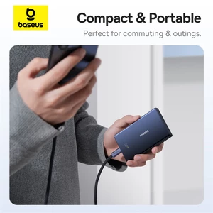 پاوربانک بیسوس مدل PicoGo PPPG-1W20 ظرفیت 10000 میلی آمپر توان 20 وات