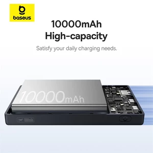 پاوربانک بیسوس مدل PicoGo PPPG-1W20 ظرفیت 10000 میلی آمپر توان 20 وات