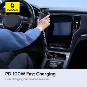 کابل شارژ USB-C به USB-C بیسوس مدل Fish-Eye P10320203111-00 طول 1 متر توان 100 وات
