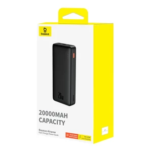 پاوربانک بیسوس مدل Airpow PPAP20K ظرفیت 20000 میلی آمپر توان 20 وات