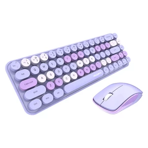 کیبورد و ماوس بی سیم مافی مدل I Bean Colorful