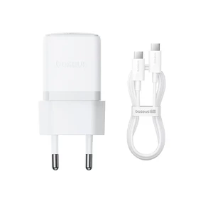 شارژر دیواری بیسوس Palm CCZC30CE توان 30 وات با کابل تایپ سی