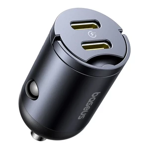 شارژر فندکی بیسوس مدل Tiny Star VCHXX-CC توان 30 وات