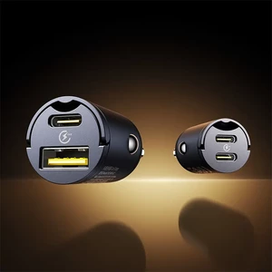 شارژر فندکی بیسوس مدل Tiny Star VCHXX-CC توان 30 وات