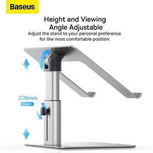 هولدر لپ تاپ بیسوس Metal Adjustable Laptop Stand مدل LUJS000012