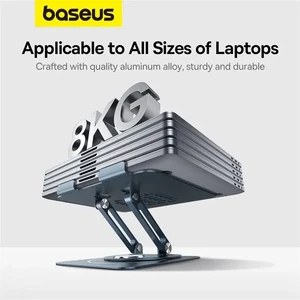 پایه نگهدارنده لپ تاپ تاشو بیسوس مدل UltraStable Pro