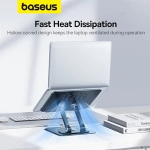پایه نگهدارنده لپ تاپ تاشو بیسوس مدل UltraStable Pro