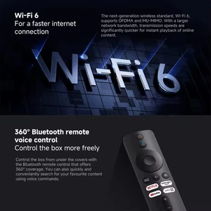 اندروید باکس شیائومی مدل TV Box S 3rd Gen با حافظه 32 گیگ رم 2 گیگ و ریموت