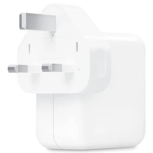 شارژر دیواری 35 وات اپل مدل Dual USB-C Port سه پین اورجینال