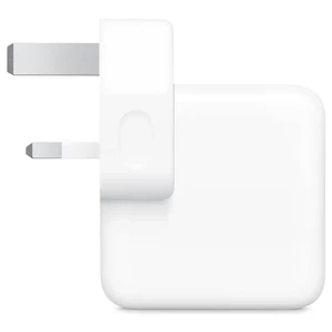 شارژر دیواری 35 وات اپل مدل Dual USB-C Port سه پین اورجینال