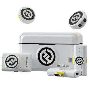 میکروفون یقه‌ای بی سیم هالی لند مدل LARK M2 Combo