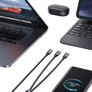کابل شارژ دو سر یوسمز مدل SJ740 توان 72 وات طول 1.2 متر
