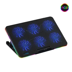 پایه نگهدارنده گیمینگ لپ تاپ کول کلد مدل F5 با 6 فن