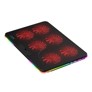 پایه نگهدارنده گیمینگ لپ تاپ کول کلد مدل F5  با 6 فن