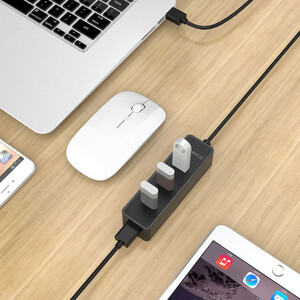 هاب USB چهار پورت USB 3.0 اوریکو مدل W5PH4-U3-V1