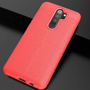 قاب ژله‌ای طرح چرم Auto Focus شیاومی Redmi Note 8 Pro