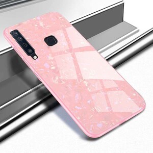 Fashion Marble Glass Case For Samsung Galaxy A9 2018 (2)