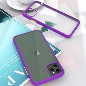 basuse Matte Clear Edge Cover For Apple iPhone 11 Pro Max (5)