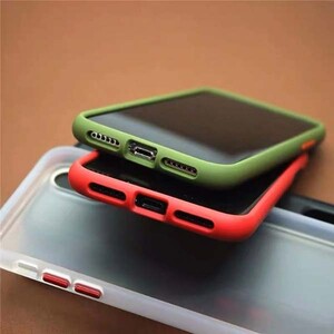 قاب پلاتینا دور رنگی مات iPhone 11 Pro Max