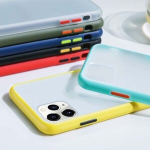 قاب پلاتینا دور رنگی مات iPhone 11 Pro