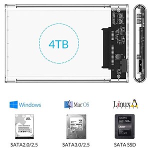 Orico 2139U3 2.5 inch USB 3.0 External HDD Enclosure (5)