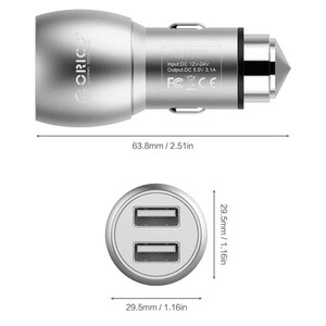 Orico UCM-2U Car Charger (2)