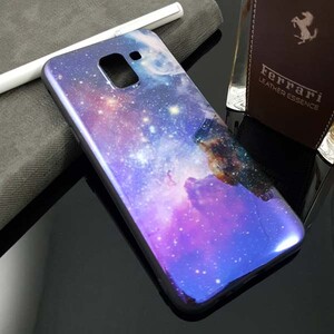 قاب طرح کهکشان مناسب برای موبایل سامسونگ A6 2018