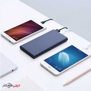 پاوربانک شیائومی مدل PLM09ZM ظرفیت 10000 میلی آمپر ساعت