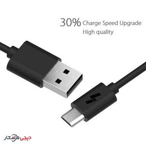 کابل شارژ USB به micro USB شیائومی طول 1.2 متر توان 2 آمپر
