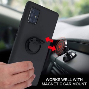 قاب سیلیکونی رینگ دار با بند شیائومی Redmi Note 8 Pro